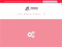 Tablet Screenshot of filosofiadosucesso.com